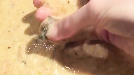 FOOT BATH OF PUKE