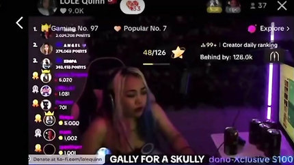 STREAMER GIRL VOMITS PART 2