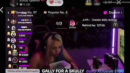 STREAMER GIRL VOMITS PART 2