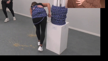 SPUN UNTIL SHE PUKED ON THE FLOOR