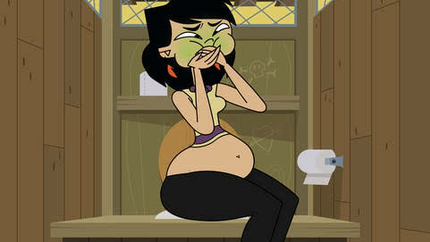 BBW CHUG UNTIL THROW UP