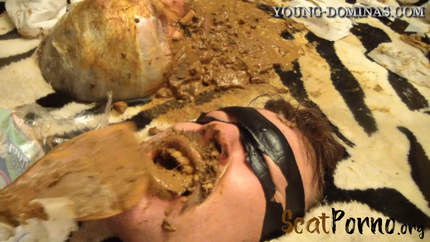 Feeding Shit New Slaves First Time With no Way Out Part 9. P1