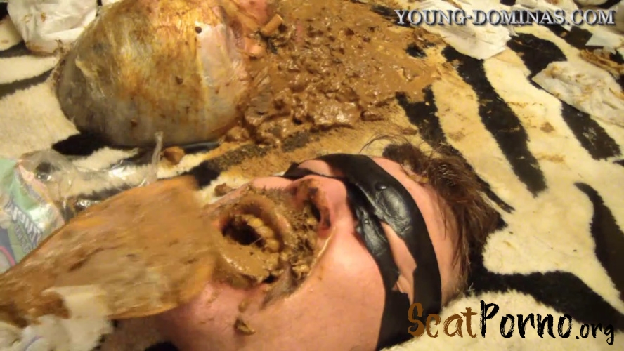 Feeding Shit New Slaves First Time With no Way Out Part 9. P1