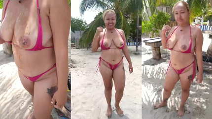 ASIAN BEACH PUKE - VIDEO 2