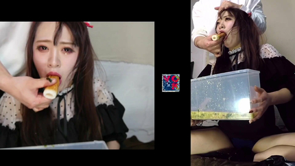 ... GAGGING AND VOMITING