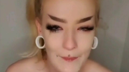 EROTIC LADY VOMITING...