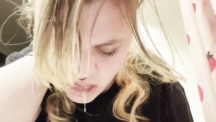 CUTE GIRL VOMITS