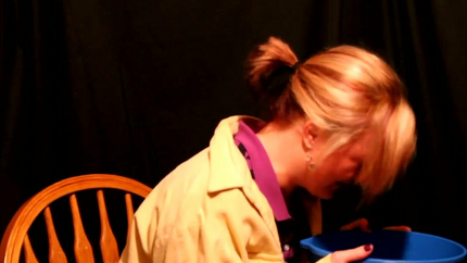 LADY EPIC MILK PUKE.