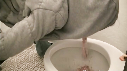 2 PURGE TOILET SCENES..