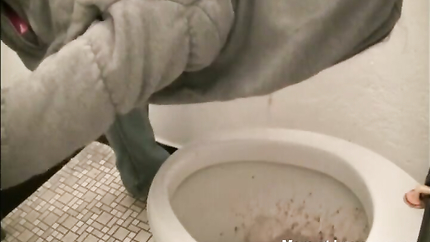 2 PURGE TOILET SCENES..