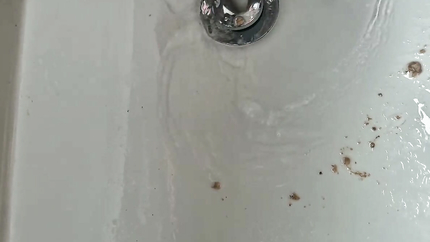 PUKING IN THE SINK