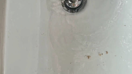 PUKING IN THE SINK