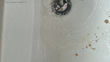 PUKING IN THE SINK