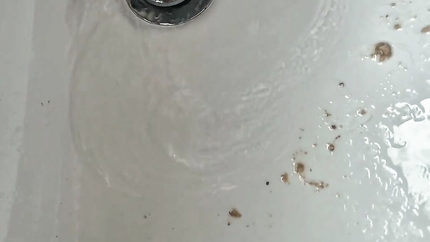 PUKING IN THE SINK