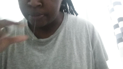 PURGING IN THE TOILET