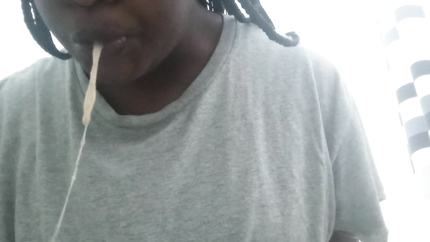 PURGING IN THE TOILET