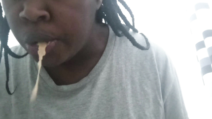 PURGING IN THE TOILET