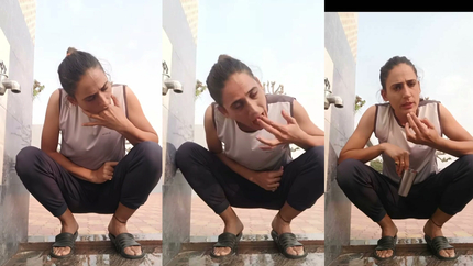SICK GIRL PUKING PART 2