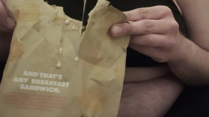 SICK IN FAST FOOD BAG