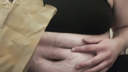 SICK IN FAST FOOD BAG