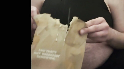 SICK IN FAST FOOD BAG