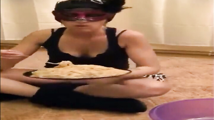 TWO LARGE SCENES OF BINGE AND PURGE.