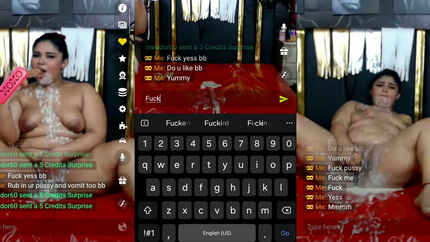 LATINA VOMIT PUKE WHORE