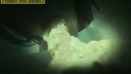 DEEPTHROAT DILDO CREAMY VOMIT..