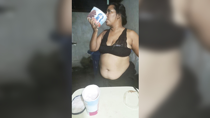 PUKING UP LITERS OF ICE CREAM