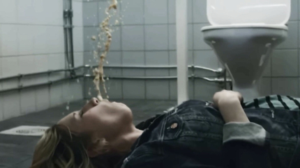 GERMAN DRUNK GIRL PUKING A LOT