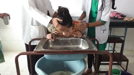 INDIAN WOMAN PUKES 20+ TIMES