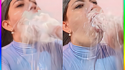 PUKING HARD ON HIGH SPEED DILDO FUCK MACHINE