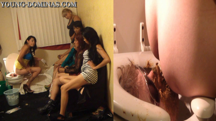 Toilet Bowl with Head locked HD Part 3 P1