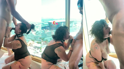 THROATFUCKING & PUKING ON BBC