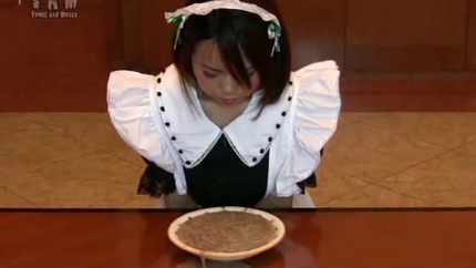 JAPANESE MAID PUKE