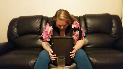 WINE CHUG CHALLANGE AND PUKE
