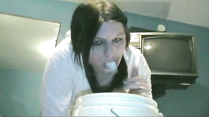 GIRL VOMITS MILK AND SODA