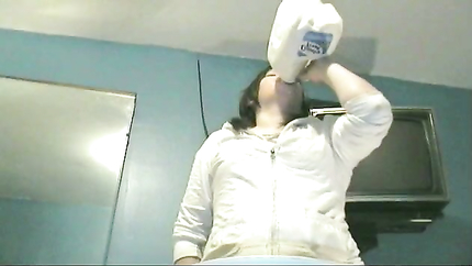 GIRL VOMITS MILK AND SODA