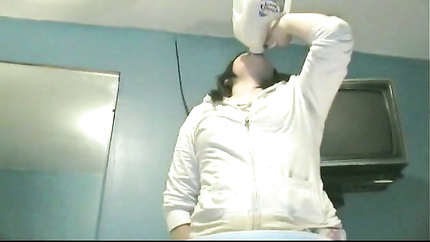 GIRL VOMITS MILK AND SODA