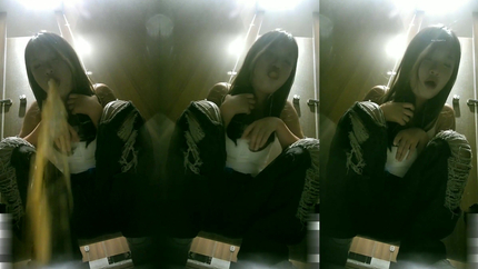 DRUNK WOMAN IN A BAR TOILET - VIDEO 9