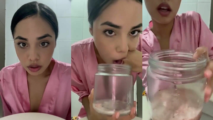 HOT COLUMBIAN GIRL PUKES 2