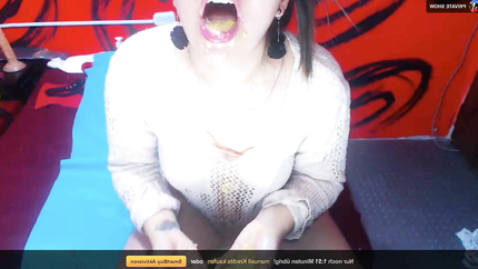 VOMIT WITH SHITTY ANAL BEEDS