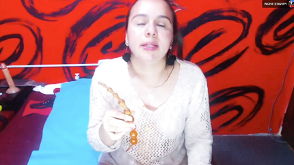 VOMIT WITH SHITTY ANAL BEEDS