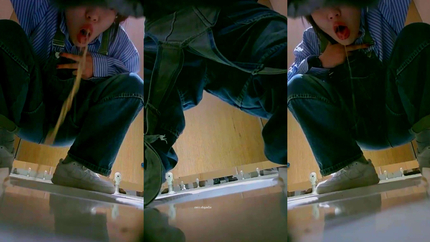 DRUNK WOMAN IN A BAR TOILET - VIDEO 4