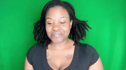 EBONY GIRL DRINKS SPRITE AND BURPS IT UP