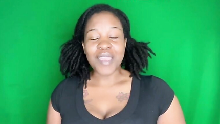 EBONY GIRL DRINKS SPRITE AND BURPS IT UP