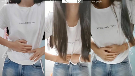 ASIAN GIRL BURPS AND PUKES