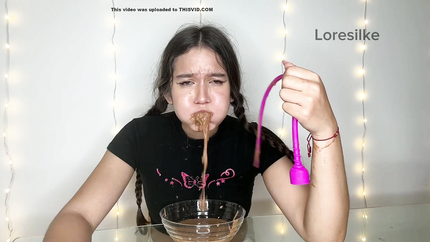 VOMITING A CHOCOLATE GAME FOR MY MASTER