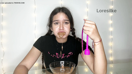 VOMITING A CHOCOLATE GAME FOR MY MASTER
