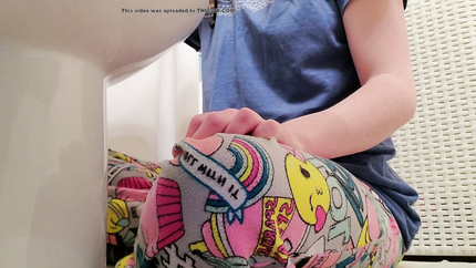 ME GAGGING INTO THE TOILET